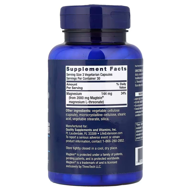 Life Extension Neuro-Mag Magnesium L-Threonate (90 ct)