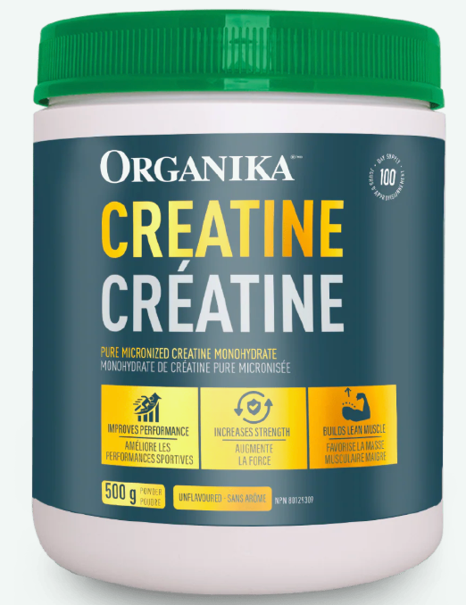 Organika Creatine Powder - Unflavored (500g)