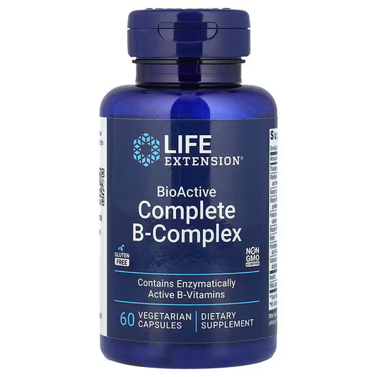 Life Extension BioActive Complete B-Complex (60 Caps)