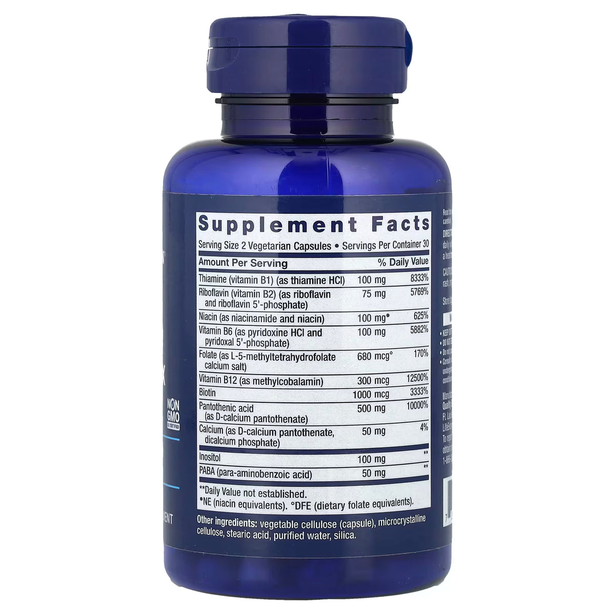 Life Extension BioActive Complete B-Complex (60 Caps)