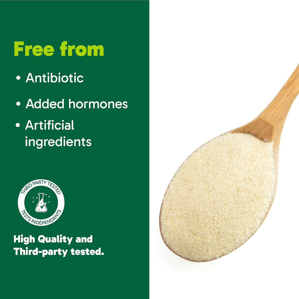 Organika Grass-Fed Bovine Gelatin Powder (250g)