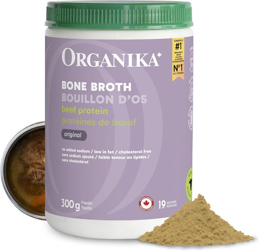 Organika Grass-fed Bone Broth Powder (300g)