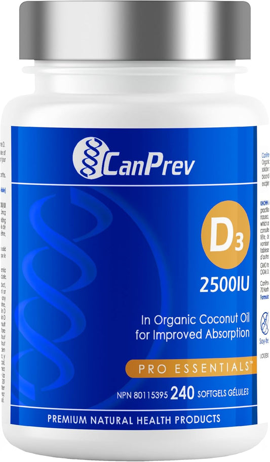 Canprev D3 2500IU - MCT Base